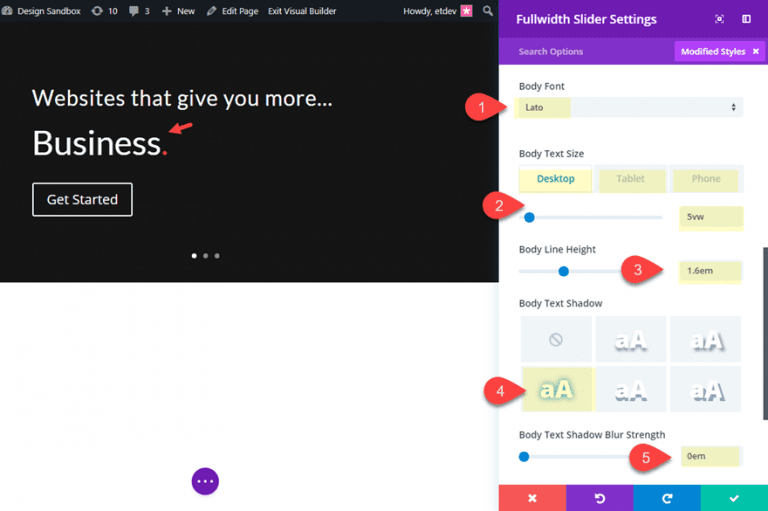 How to Customize Your Divi Slider to Change Specific Elements with Each