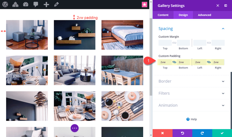 divi gallery module