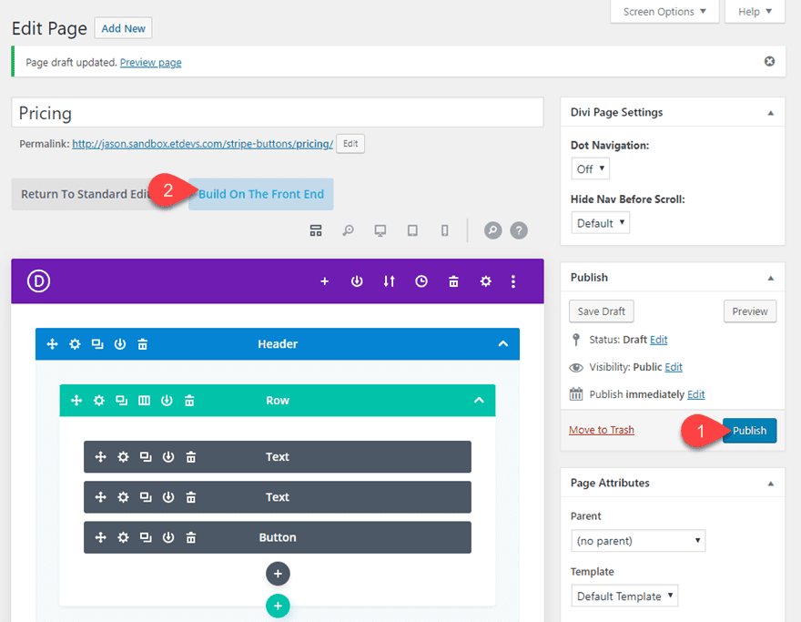 stripe payment buttons