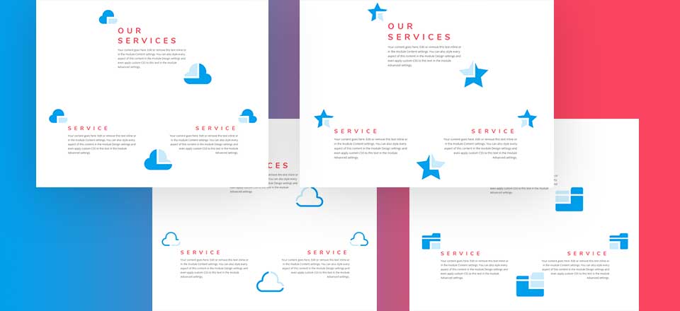 How to Style Blurb Icons as Design Accents for Content in Divi