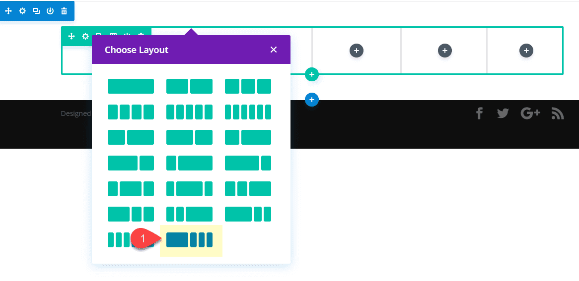 blurb module layout