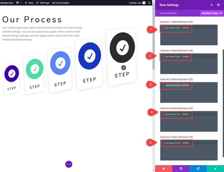 blurb module layout