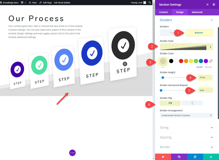 blurb module layout