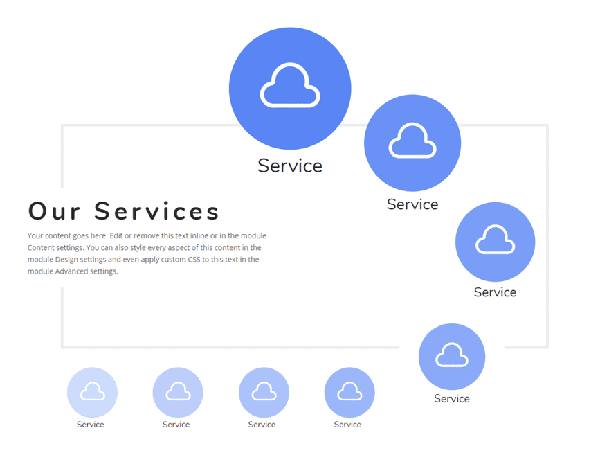 blurb module layout