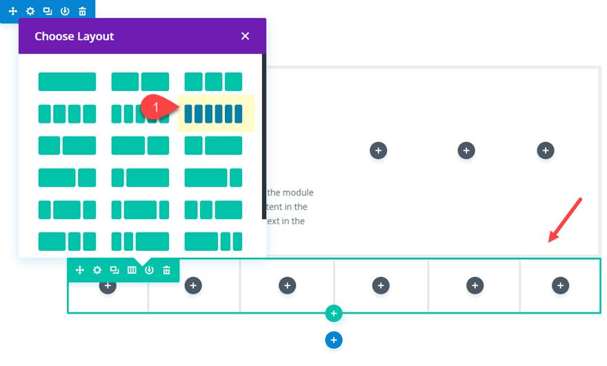 blurb module layout