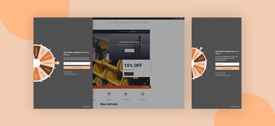 How to Create WooCommerce Lucky Wheel Optin Forms with Divi