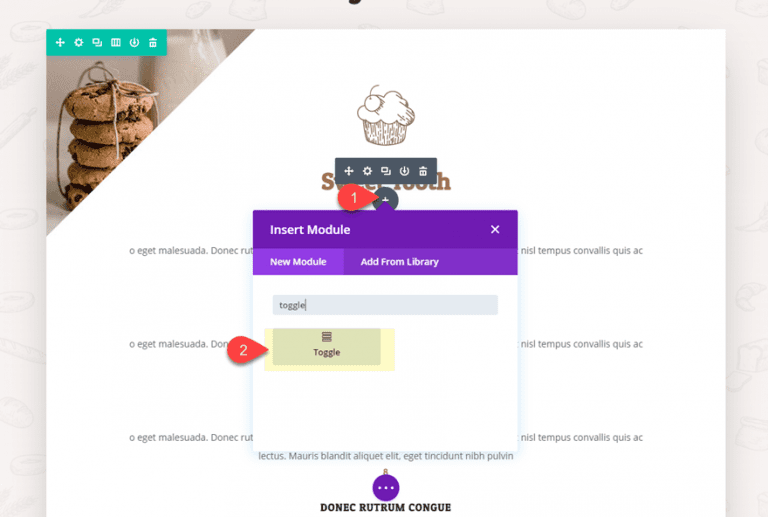 How to Embed Divi Galleries into Toggles to Create a Custom Restaurant
