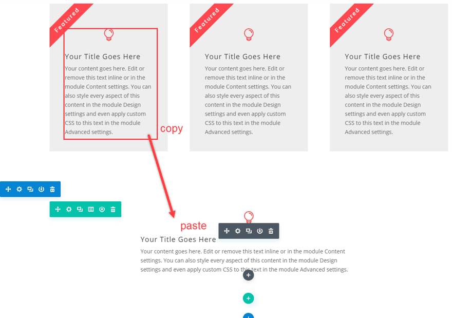 rotate text in divi