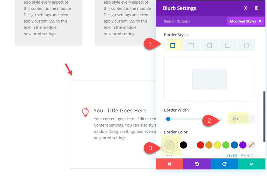 rotate text in divi