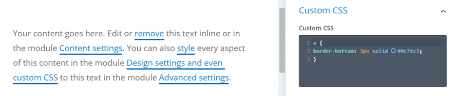 text underlining styles