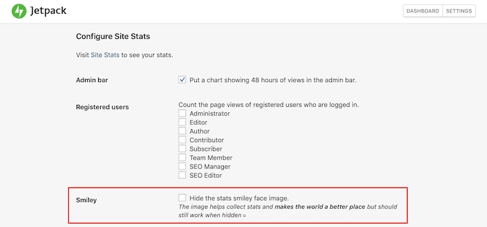 wordpress smiley