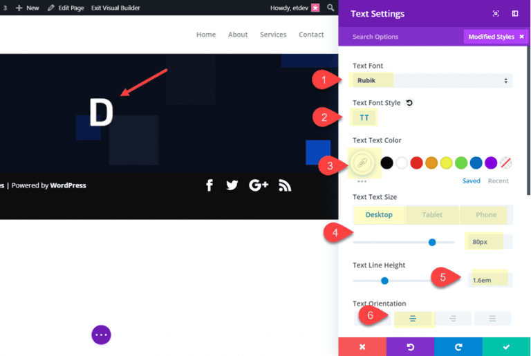 How to Animate Letters for Unique Text Designs in Divi