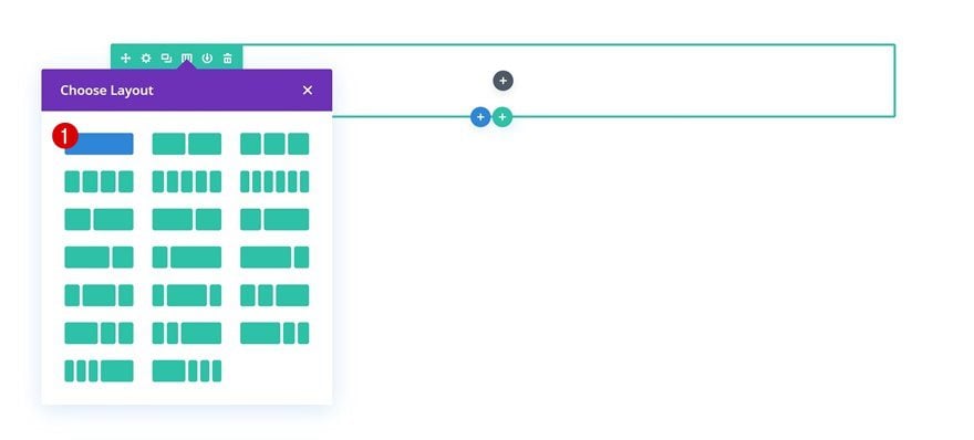 timeline section