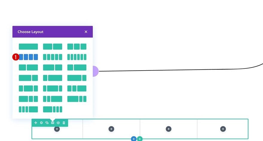 timeline section