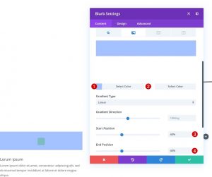 Download a FREE Timeline Section Made with Divi's Transform Options