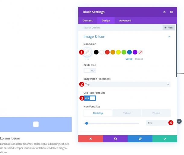 Download a FREE Timeline Section Made with Divi's Transform Options