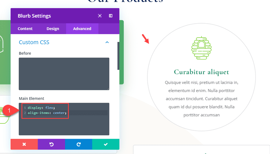 divi circular elements