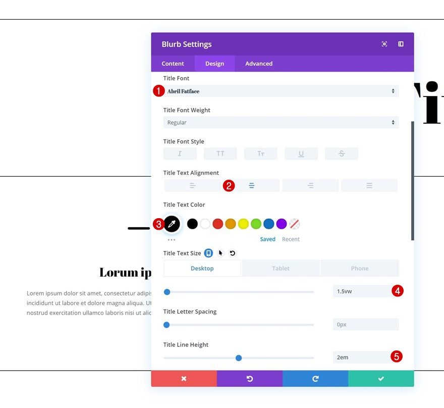 expanding section content