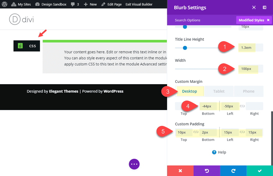 divi code snippets