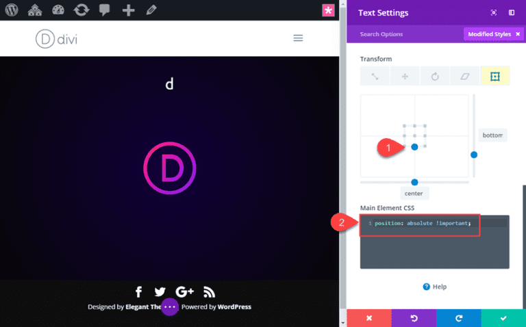 How to Create Curved Text Designs in Divi