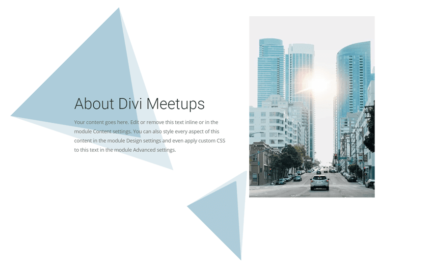 divi section divider backgrounds