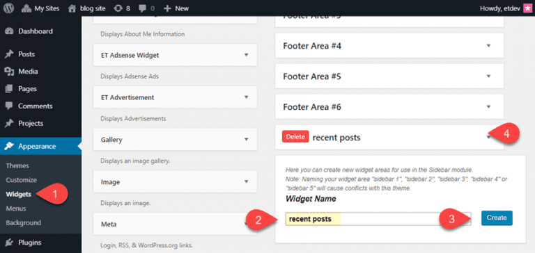 How to Design a Scrollable Recent Posts Widget Area in Divi