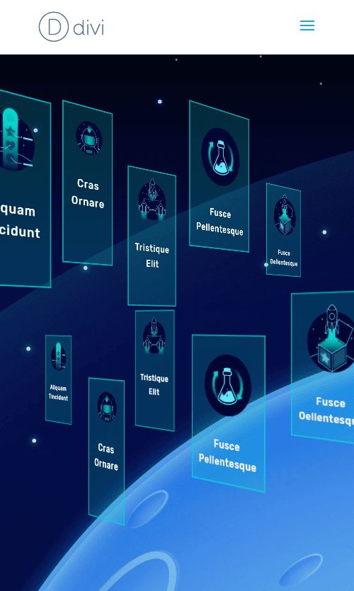 divi floating modules