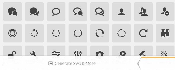 Generating SVGs.