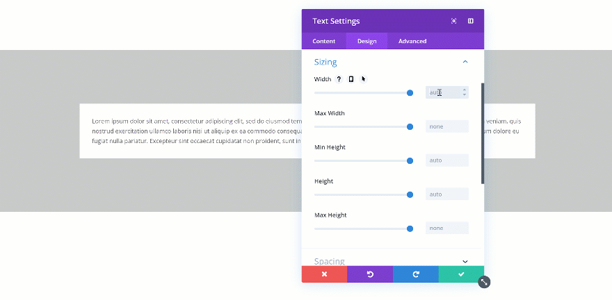 responsive design