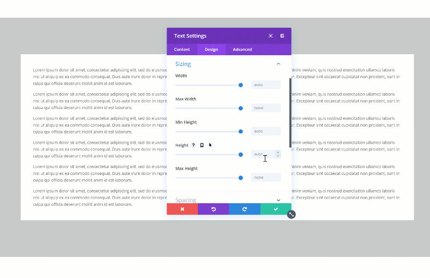 responsive design