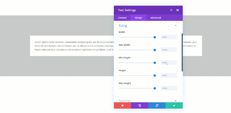 responsive design