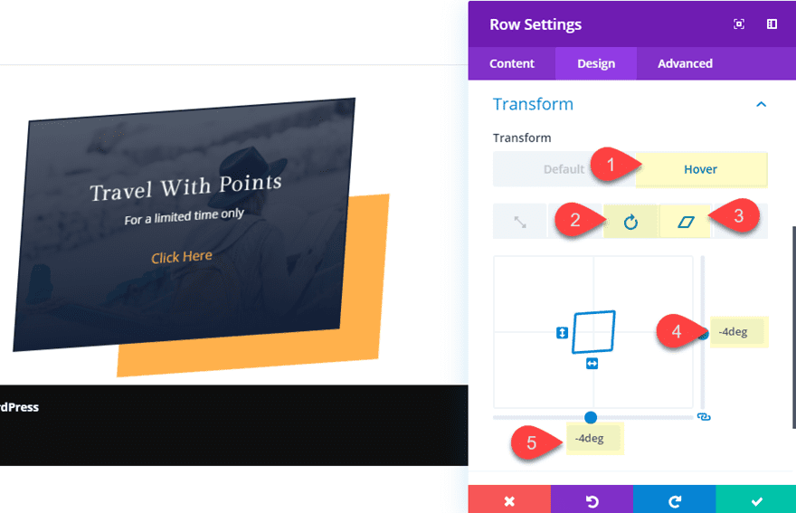 abstract hover effects