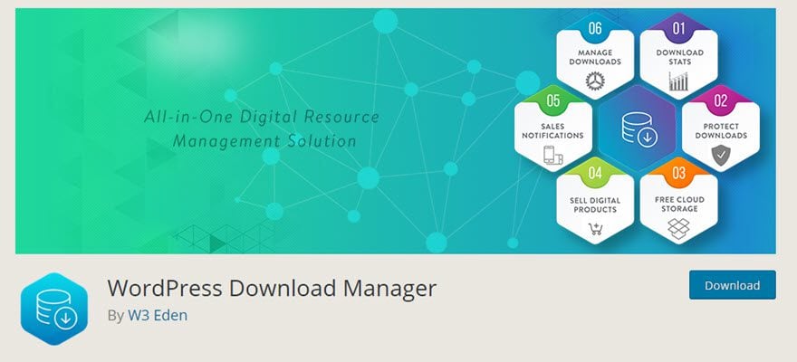 wordpress download manager
