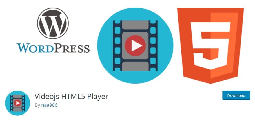 WordPress html5 player