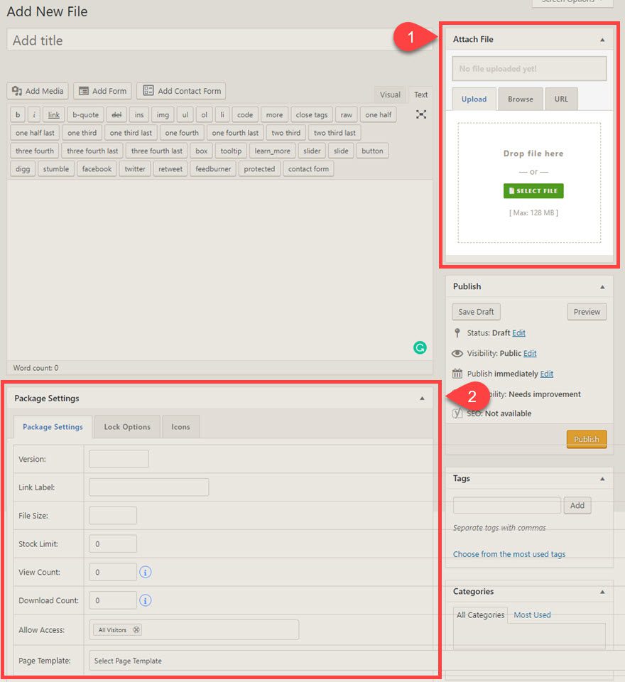 wordpress download manager