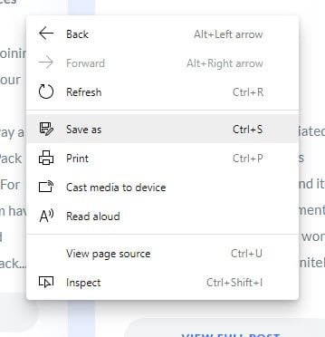 Microsoft Edge Chromium Engine