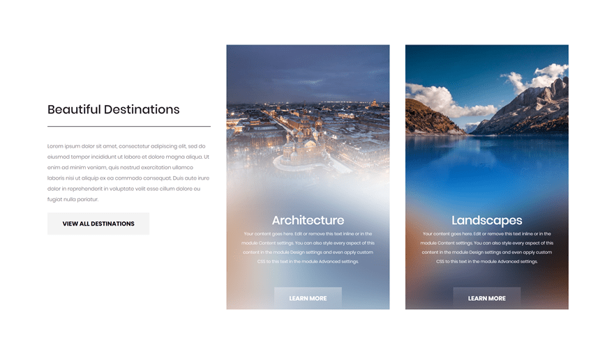 How to Create Beautiful Blurred Backgrounds with Divi