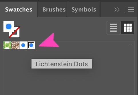 Screenshot of the pattern maker in Photoshop