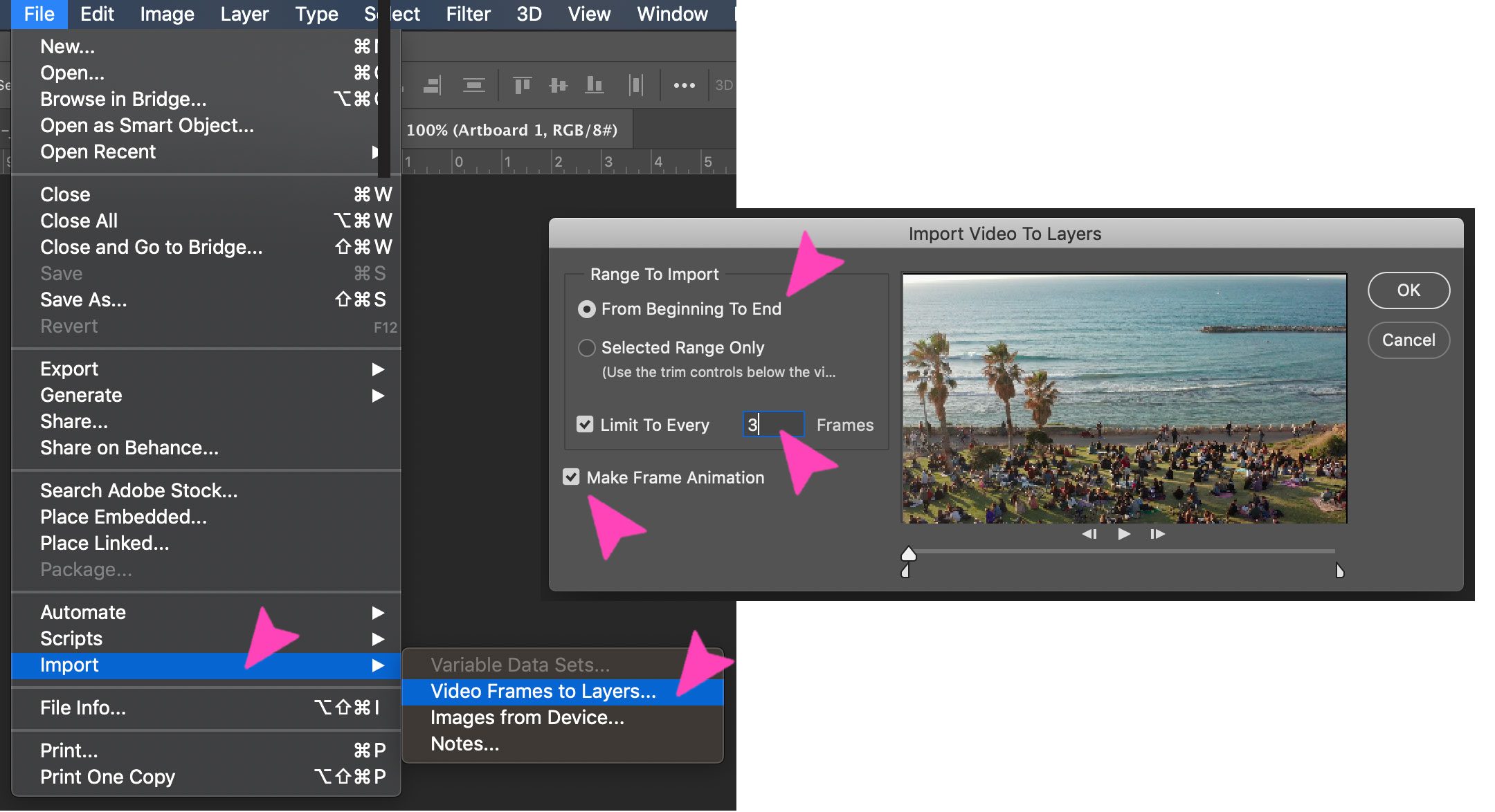 Tips and Tricks to Create GIFs from Video in Photoshop