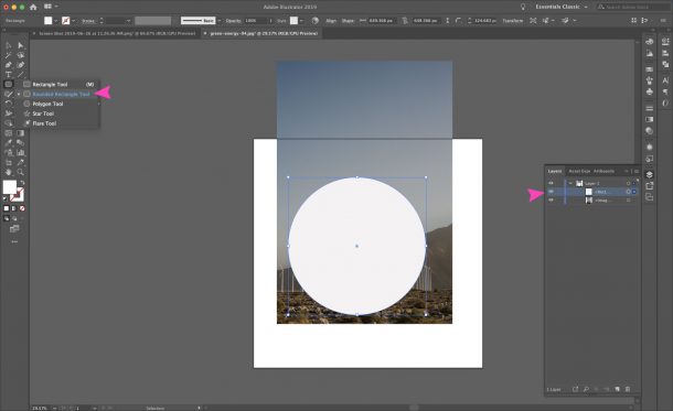 Como Recortar En Circulo En Illustrator