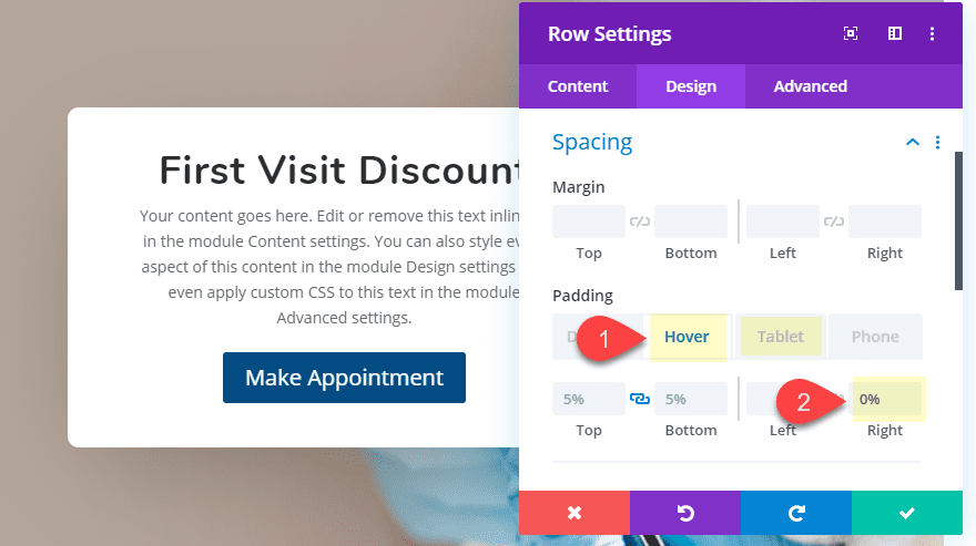 divi eye-catching cta hover effects