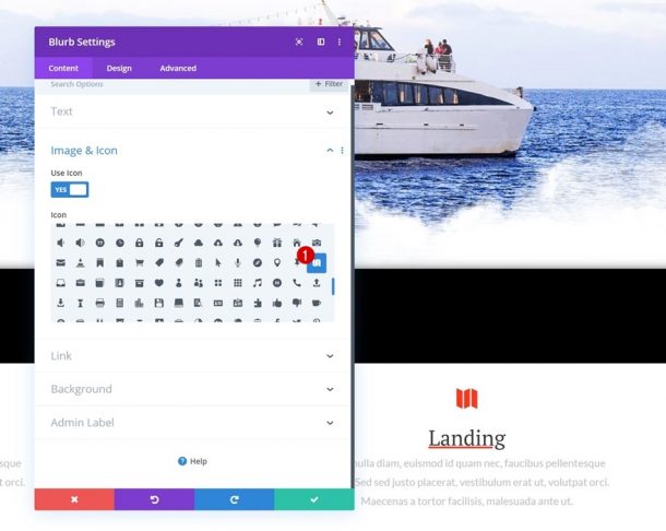 How to Create a Blurb Menu on Hover/Click for Your Page with Divi