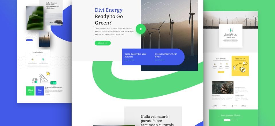 Get a FREE Green Energy Layout Pack