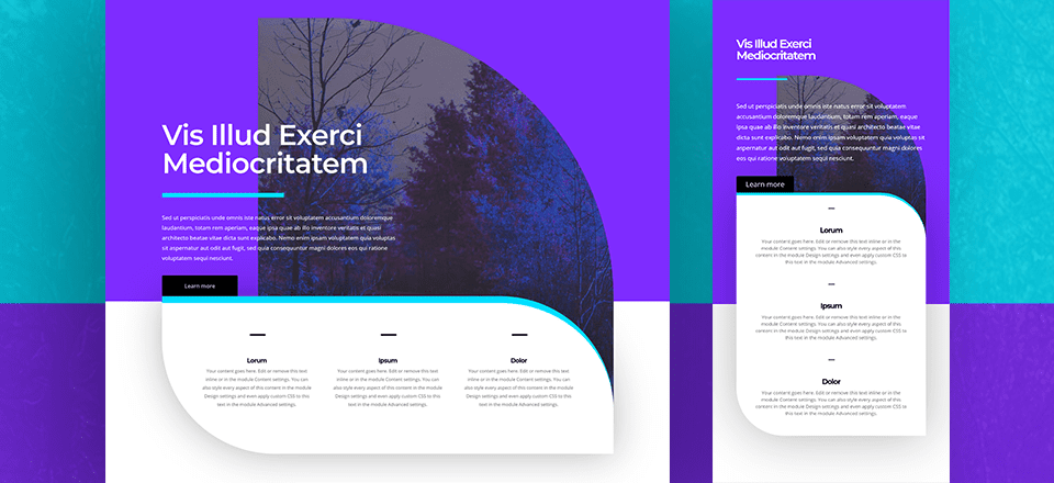 How to Creatively Use Divi’s Row Borders to Create a Stunning Hero Section Design