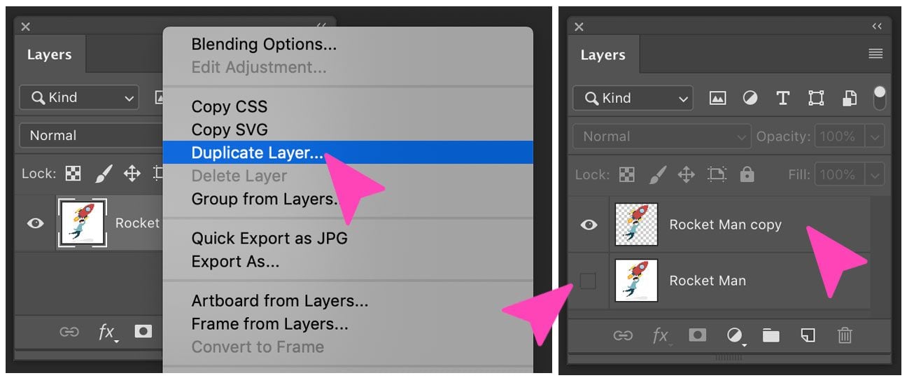 how to save image on photoshop with transparent background