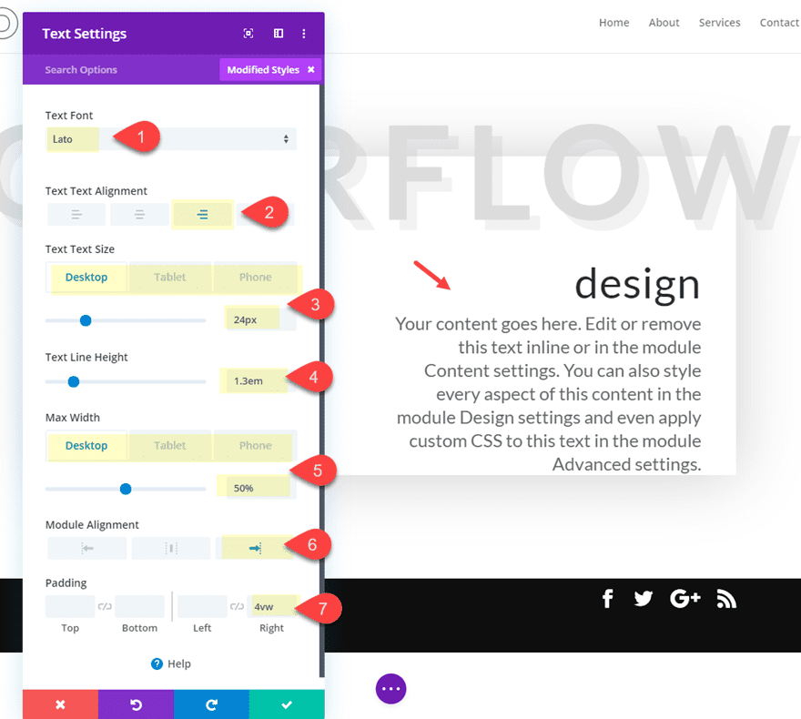  divi overflow options