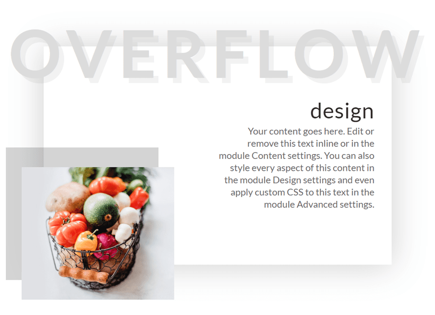  divi overflow options