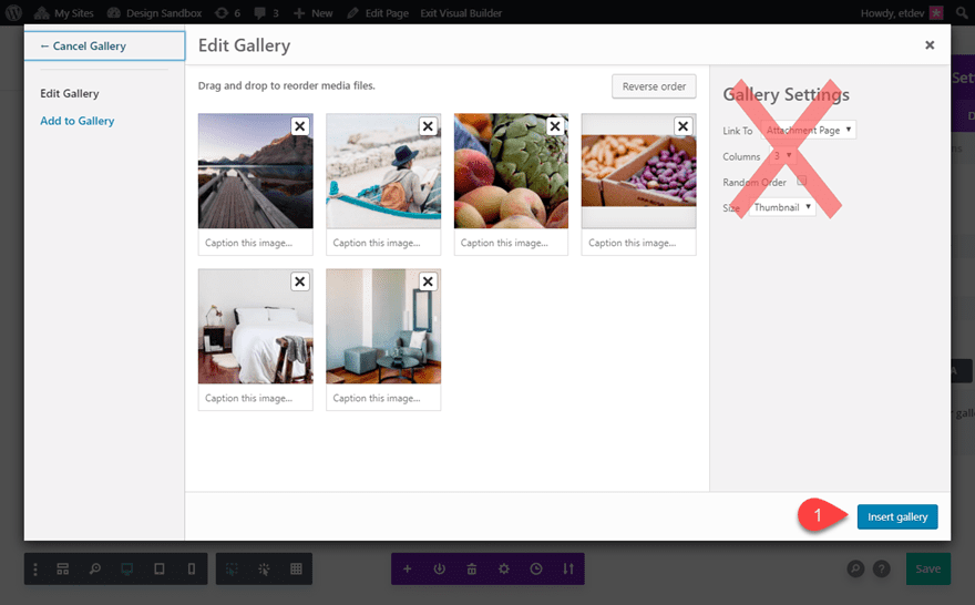  divi photo gallery slider