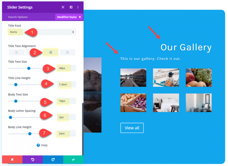 How to Create a Custom Photo Gallery Slider in Divi