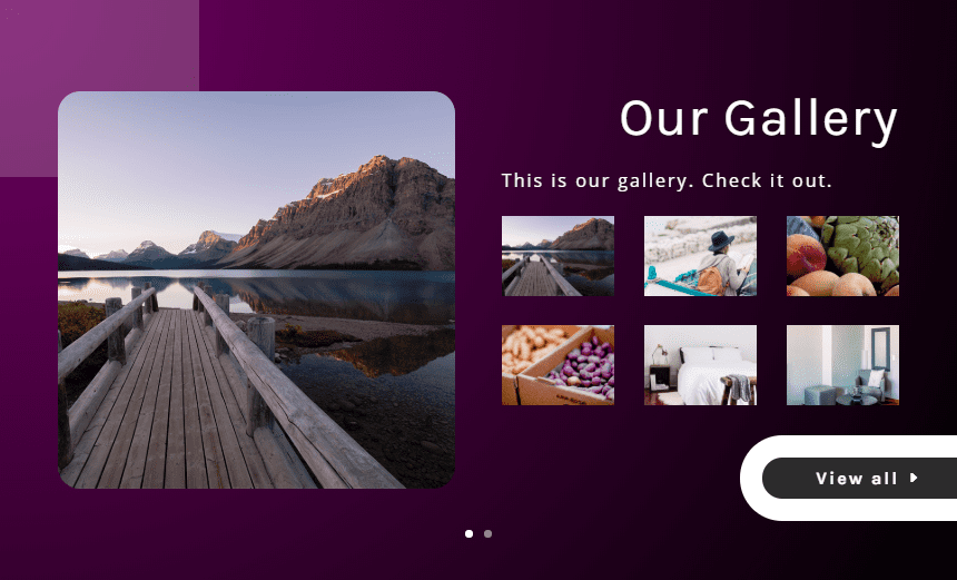  divi photo gallery slider